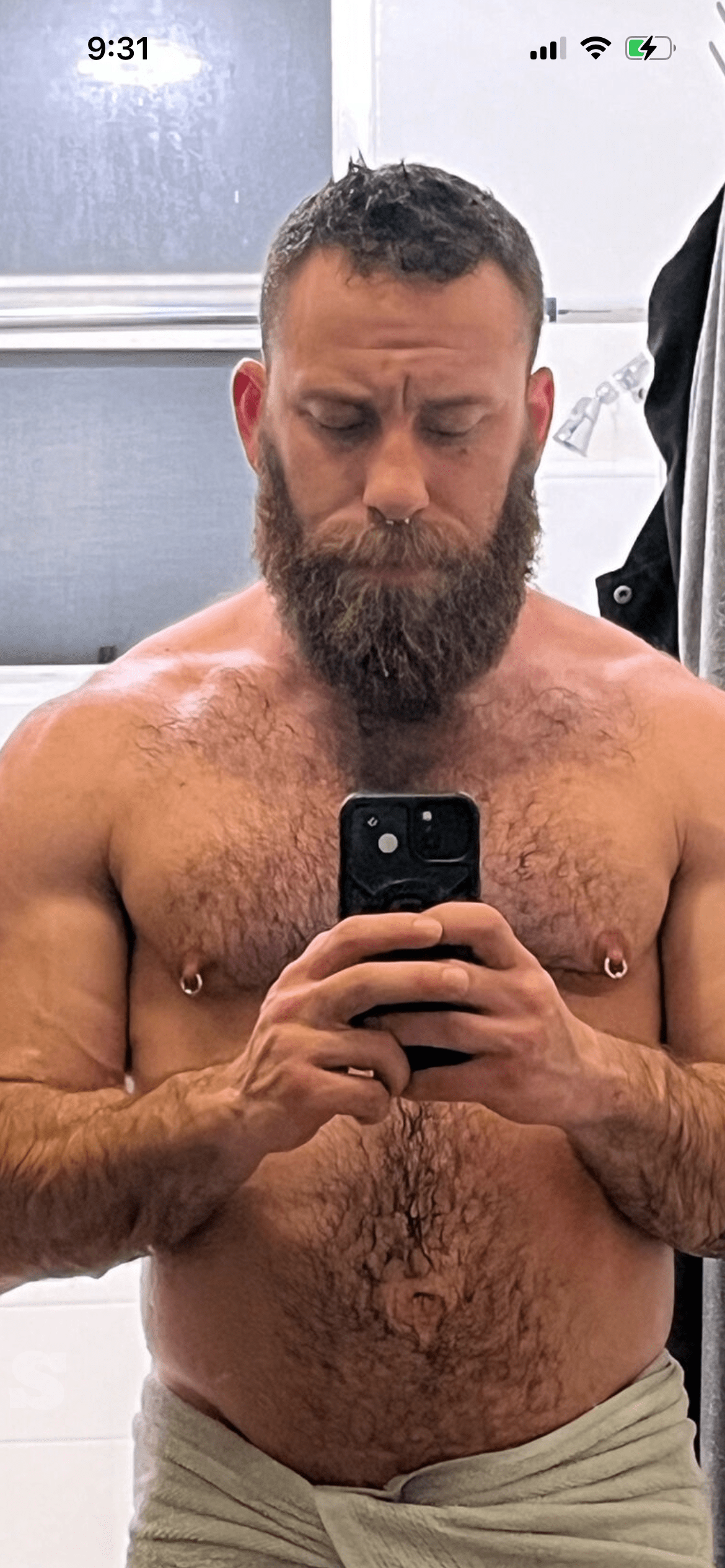 Watch the Photo by DirtyDaddyFunStuff with the username @DirtyDaddyPorn, who is a verified user, posted on March 8, 2024 and the text says '#hairy Beary!  #bears #otters #beards #leather'