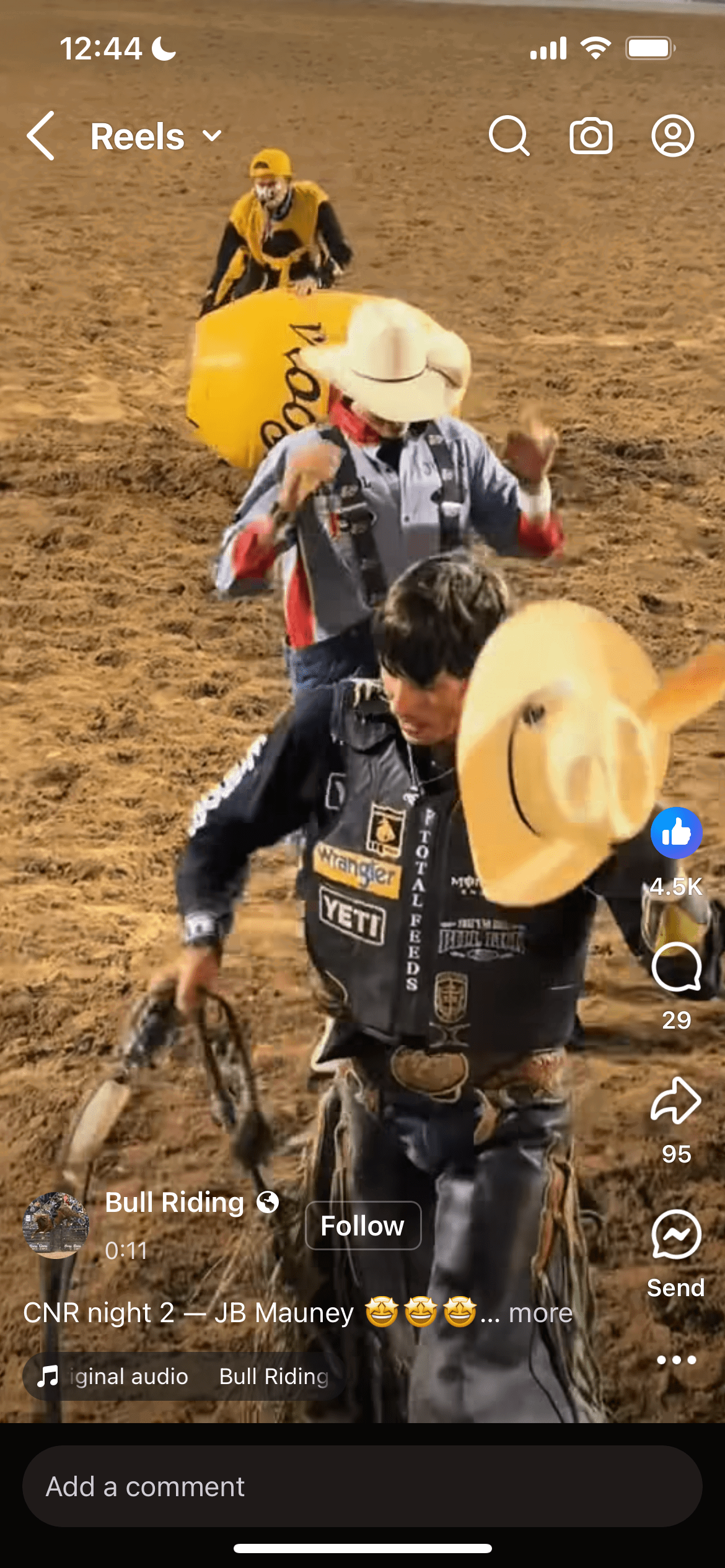 Album by DirtyDaddyFunStuff with the username @DirtyDaddyPorn, who is a verified user,  June 13, 2024 at 6:48 PM and the text says '#Rodeo #sports #leather #cowboys #countryboys #rough'