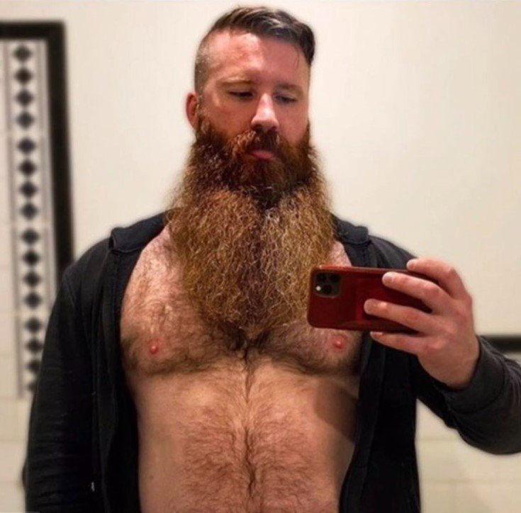 Photo by DirtyDaddyFunStuff with the username @DirtyDaddyPorn, who is a verified user,  December 30, 2023 at 5:15 PM and the text says '#hairy #beefy #beards #bears #marvel #jocks #uniforms'