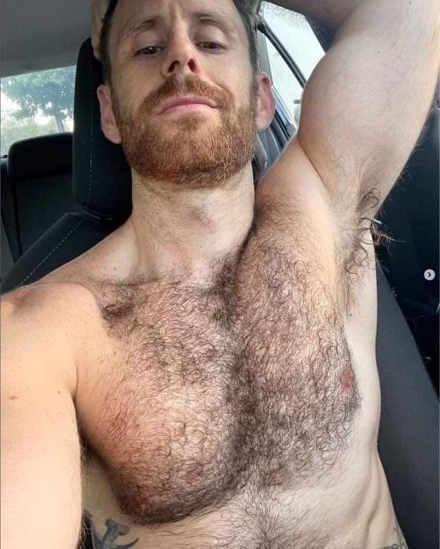 Album by DirtyDaddyFunStuff with the username @DirtyDaddyPorn, who is a verified user,  June 21, 2024 at 11:06 PM and the text says '#redneck #countryboys 4 #hairy'