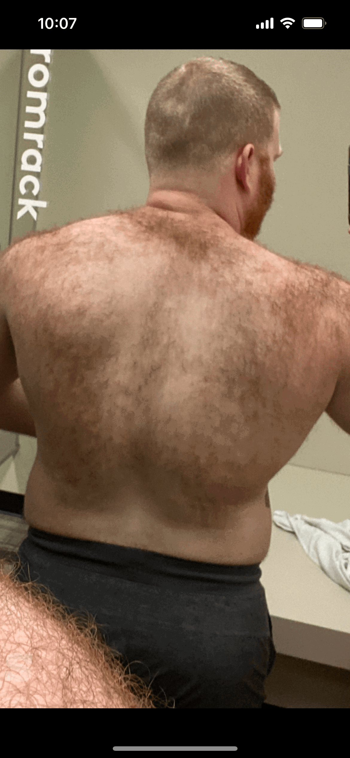 Album by DirtyDaddyFunStuff with the username @DirtyDaddyPorn, who is a verified user,  June 30, 2024 at 12:51 AM and the text says 'Hot 20 #hairy #bears #muscles'