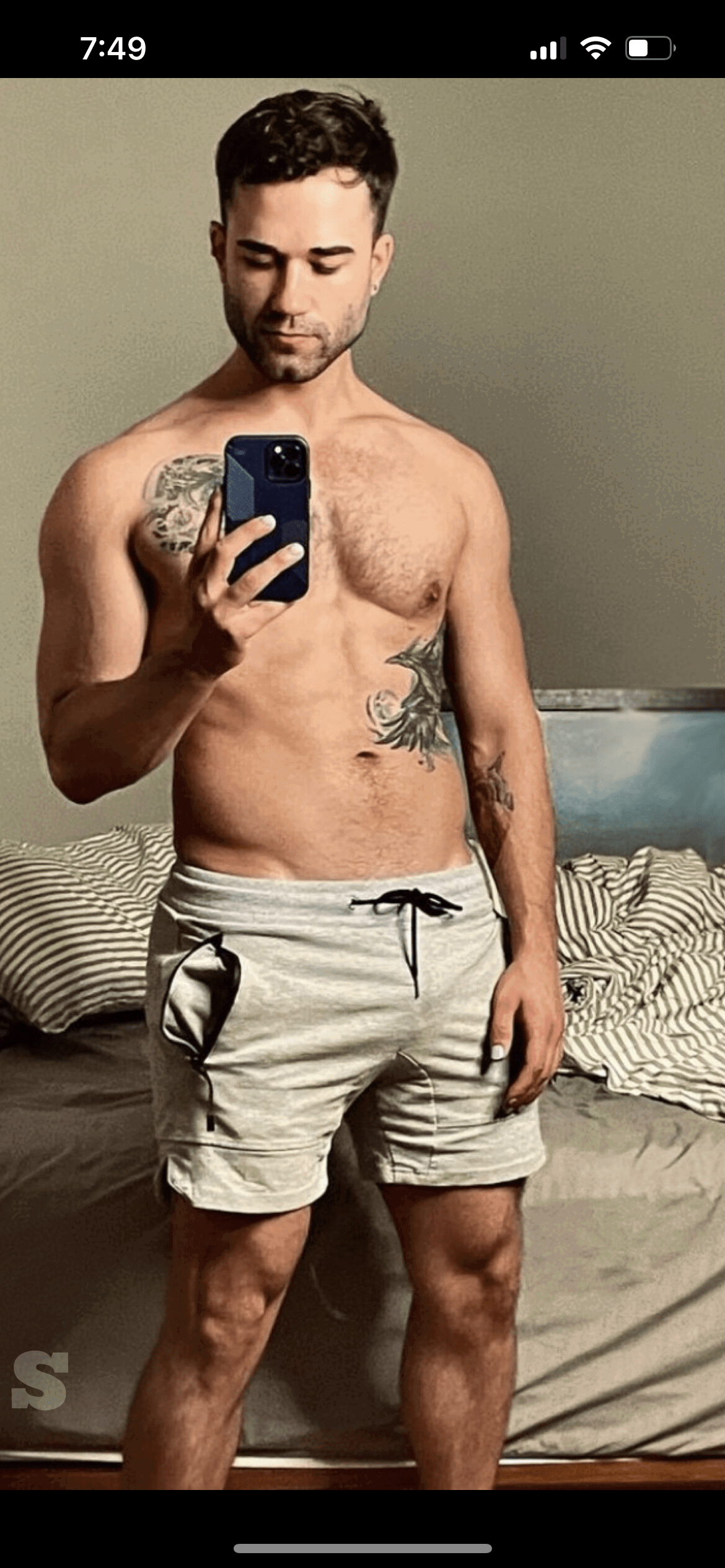 Photo by DirtyDaddyFunStuff with the username @DirtyDaddyPorn, who is a verified user,  May 6, 2024 at 11:46 PM and the text says '#hairy #bears #otters'