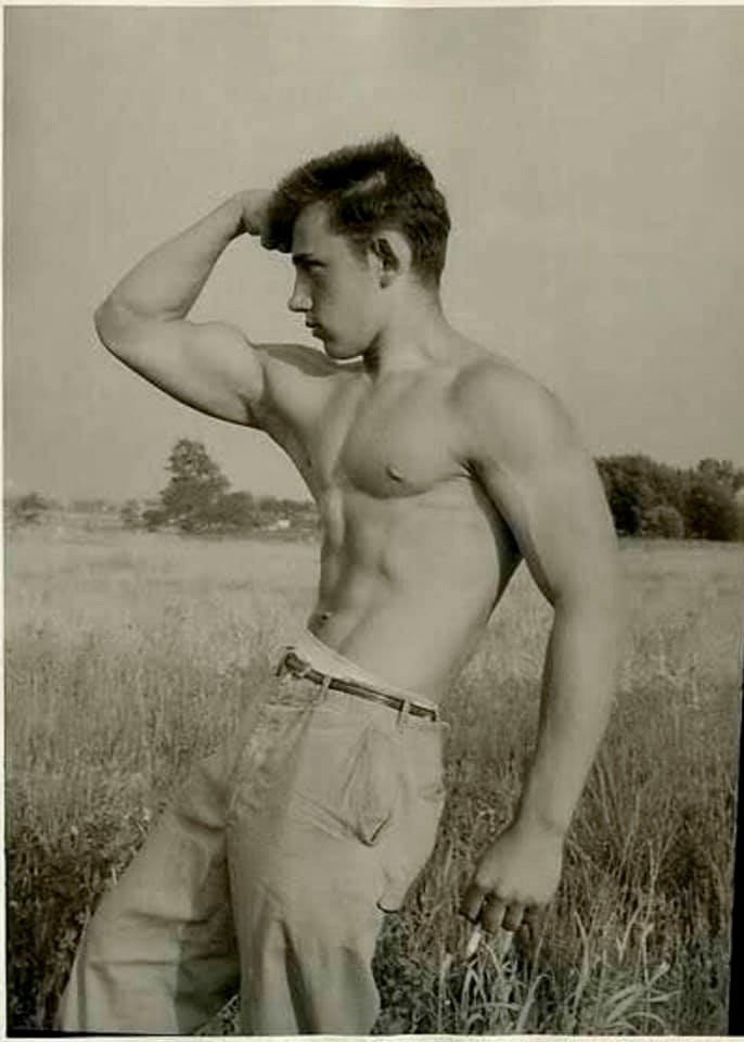 Photo by DirtyDaddyFunStuff with the username @DirtyDaddyPorn, who is a verified user,  February 12, 2024 at 9:53 PM and the text says '#vintage #retro #military #swiming #muscles #otters #armpits #bikinis #hairy #sports #NickJonas #farmers'