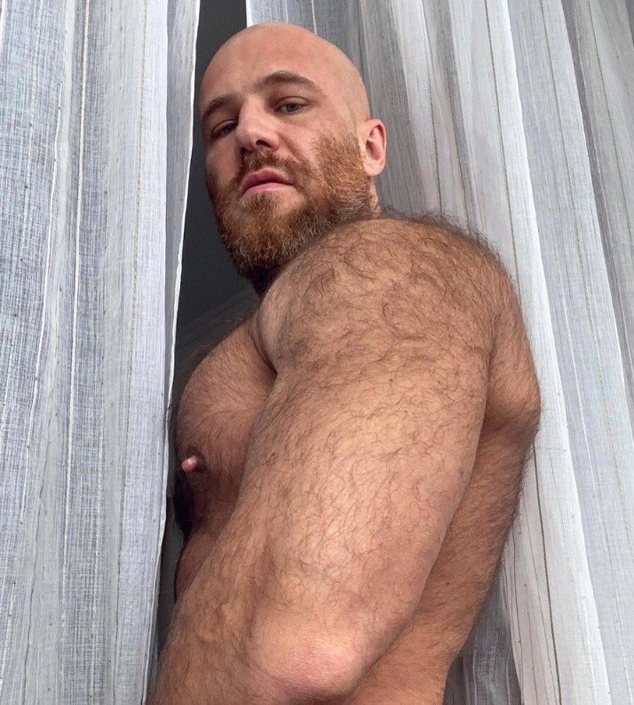Photo by DirtyDaddyFunStuff with the username @DirtyDaddyPorn, who is a verified user,  April 28, 2024 at 6:06 PM and the text says '#hairy 6 #armpits #stubble #daddies #manly #furry #beards'