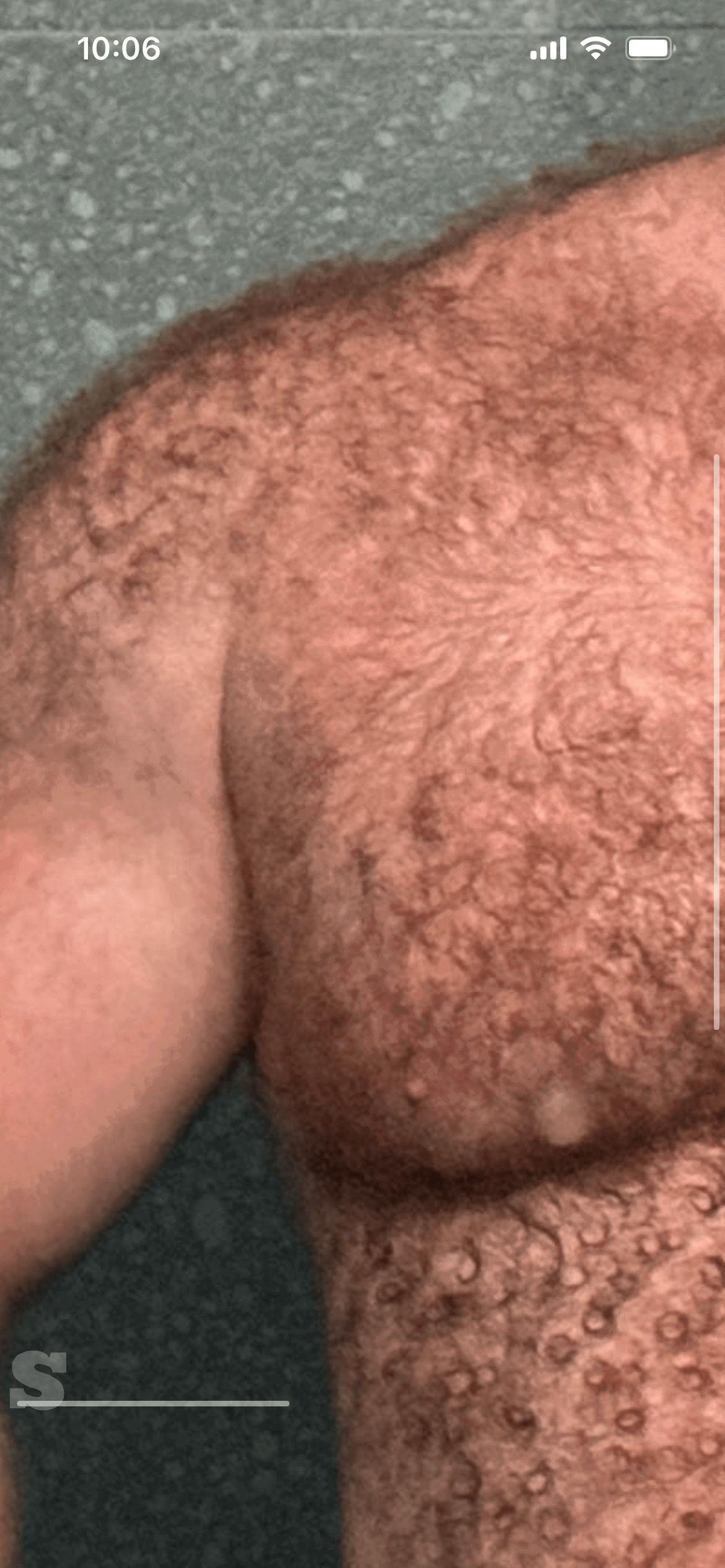 Album by DirtyDaddyFunStuff with the username @DirtyDaddyPorn, who is a verified user,  June 30, 2024 at 12:51 AM and the text says 'Hot 20 #hairy #bears #muscles'