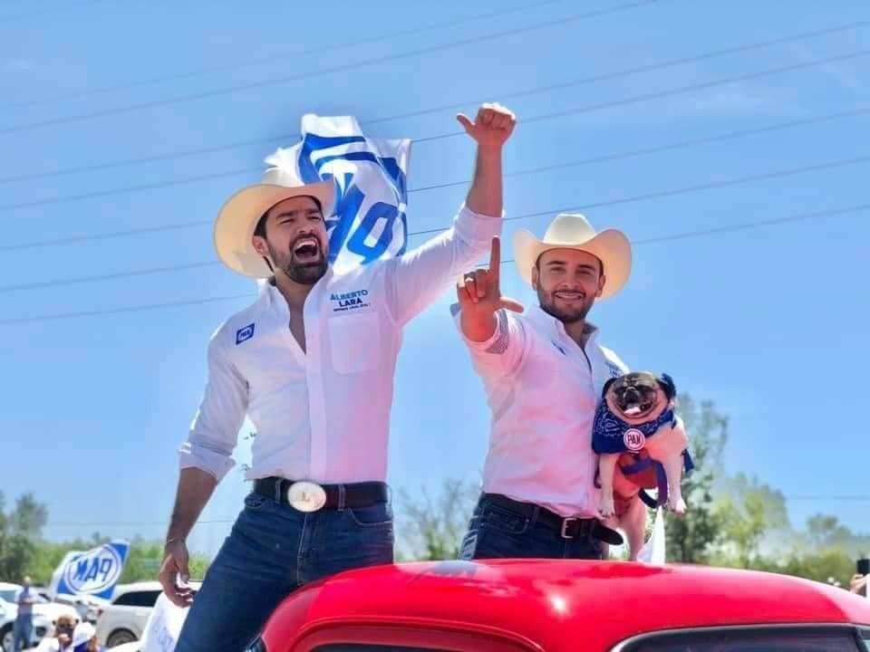 Photo by DirtyDaddyFunStuff with the username @DirtyDaddyPorn, who is a verified user,  April 28, 2024 at 8:55 PM and the text says 'Hot 4 #mexico #cowboys #countryboys'