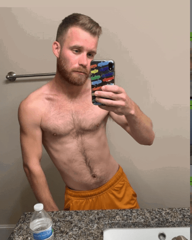 Photo by DirtyDaddyFunStuff with the username @DirtyDaddyPorn, who is a verified user,  May 1, 2024 at 12:59 AM and the text says 'Men 10 #hung #muscles #gingers'
