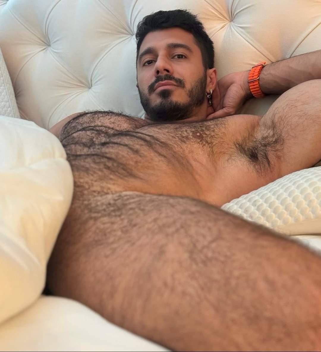 Album by DirtyDaddyFunStuff with the username @DirtyDaddyPorn, who is a verified user,  June 9, 2024 at 12:24 AM and the text says 'Hot 23 #hairy #bears'