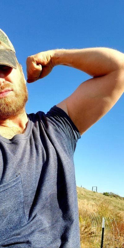 Photo by DirtyDaddyFunStuff with the username @DirtyDaddyPorn, who is a verified user,  April 28, 2024 at 5:53 PM and the text says '#hairy 4 #gingers #cowboys #armpits #stubble #daddies #manly #furry #beards'