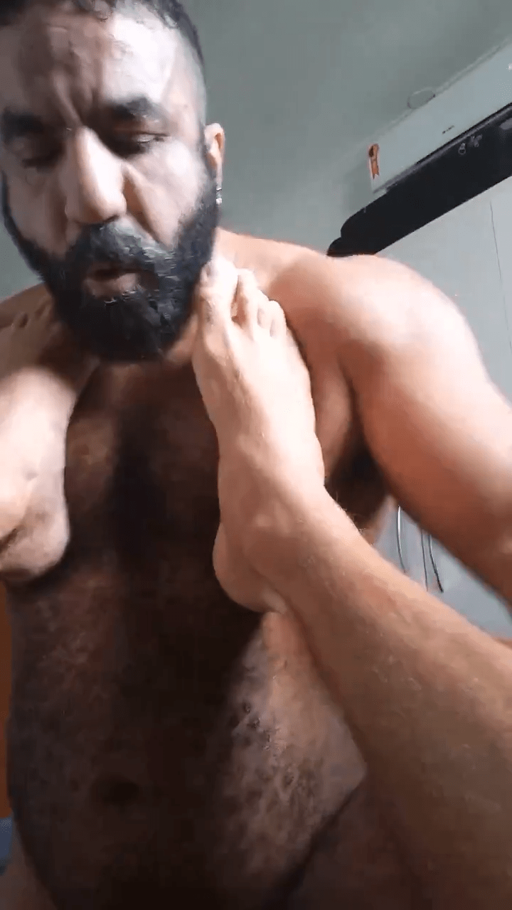 Photo by DirtyDaddyFunStuff with the username @DirtyDaddyPorn, who is a verified user,  April 8, 2024 at 7:18 PM and the text says 'STILLS from POV Hairy Bear Fucking! Seeing a butch bear fuck you from the fuckees point of view! #butch #hairy #beards #bears #feet #fuck #fucking #sweaty #armpits #bareback #daddy'