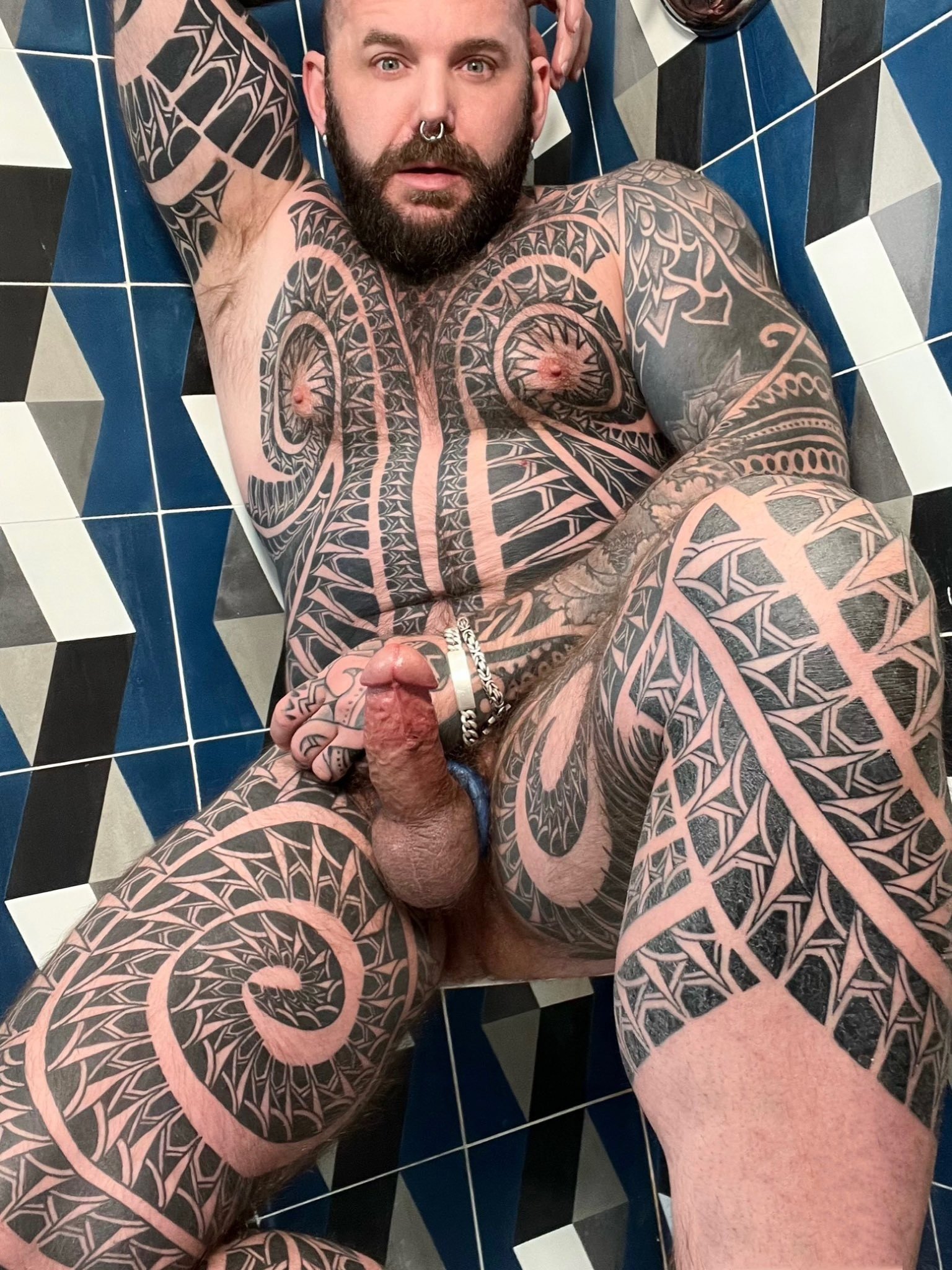 Photo by DirtyDaddyFunStuff with the username @DirtyDaddyPorn, who is a verified user,  December 12, 2023 at 7:17 PM and the text says '#hairy #muscle hunks'