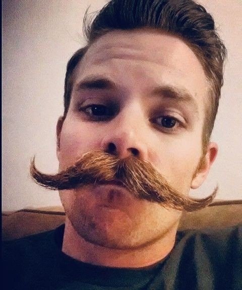 Photo by DirtyDaddyFunStuff with the username @DirtyDaddyPorn, who is a verified user,  January 12, 2024 at 1:10 AM and the text says 'Fuck Me #Mustache #hairy'