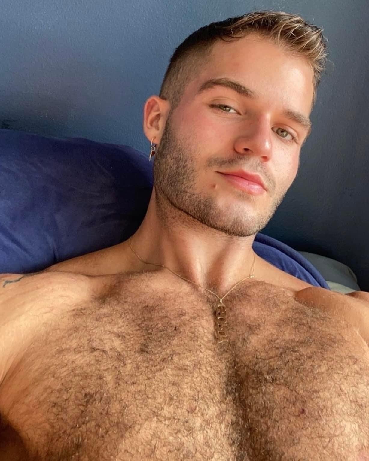 Photo by DirtyDaddyFunStuff with the username @DirtyDaddyPorn, who is a verified user,  May 6, 2024 at 11:01 PM and the text says 'Hot #hairy #muscles and #humor'