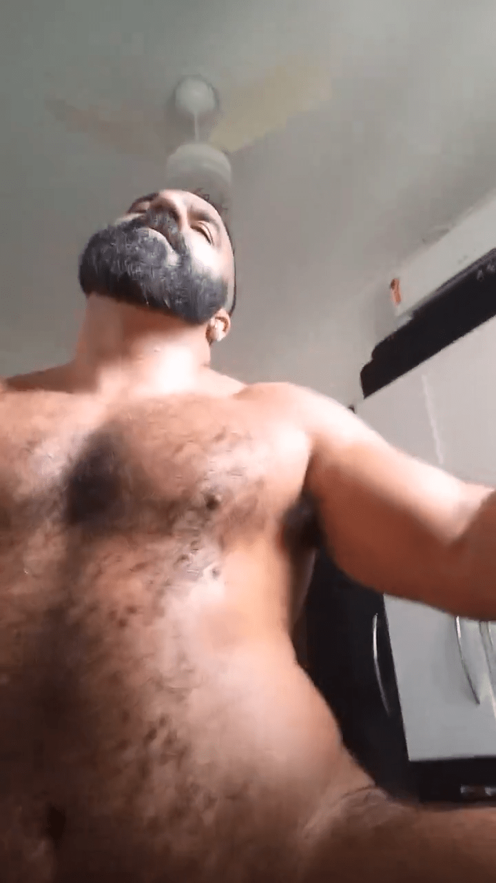 Photo by DirtyDaddyFunStuff with the username @DirtyDaddyPorn, who is a verified user,  April 23, 2024 at 8:49 PM and the text says '#butch #hairy #bear #daddy #fucking #feet'