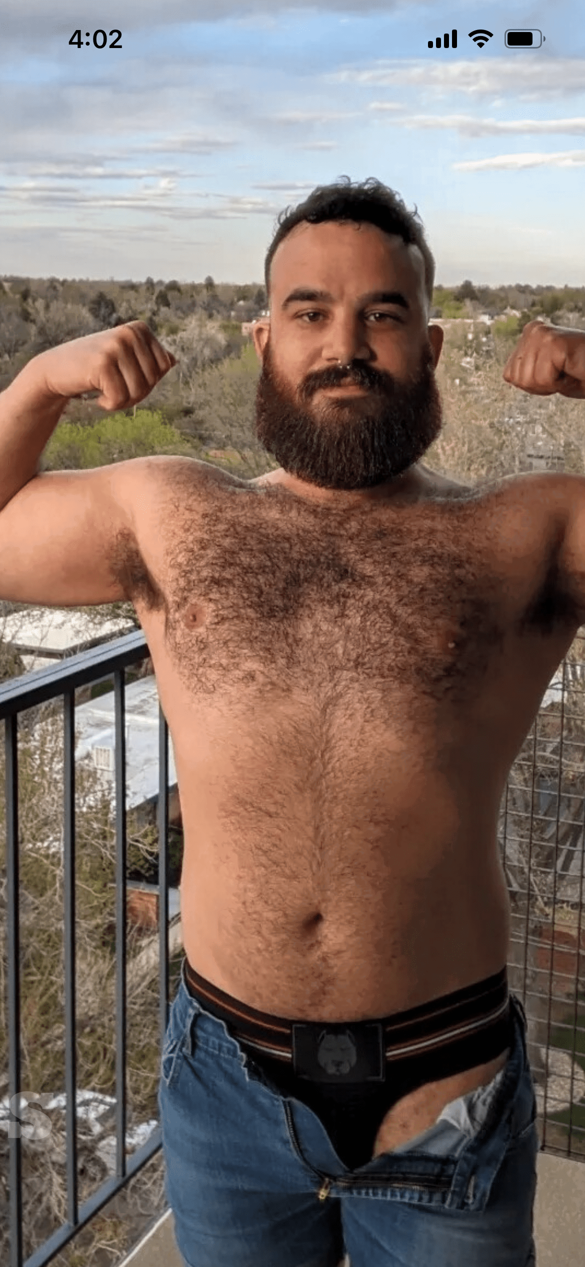 Photo by DirtyDaddyFunStuff with the username @DirtyDaddyPorn, who is a verified user,  July 7, 2024 at 12:59 AM and the text says 'Hot 20 #hairy'