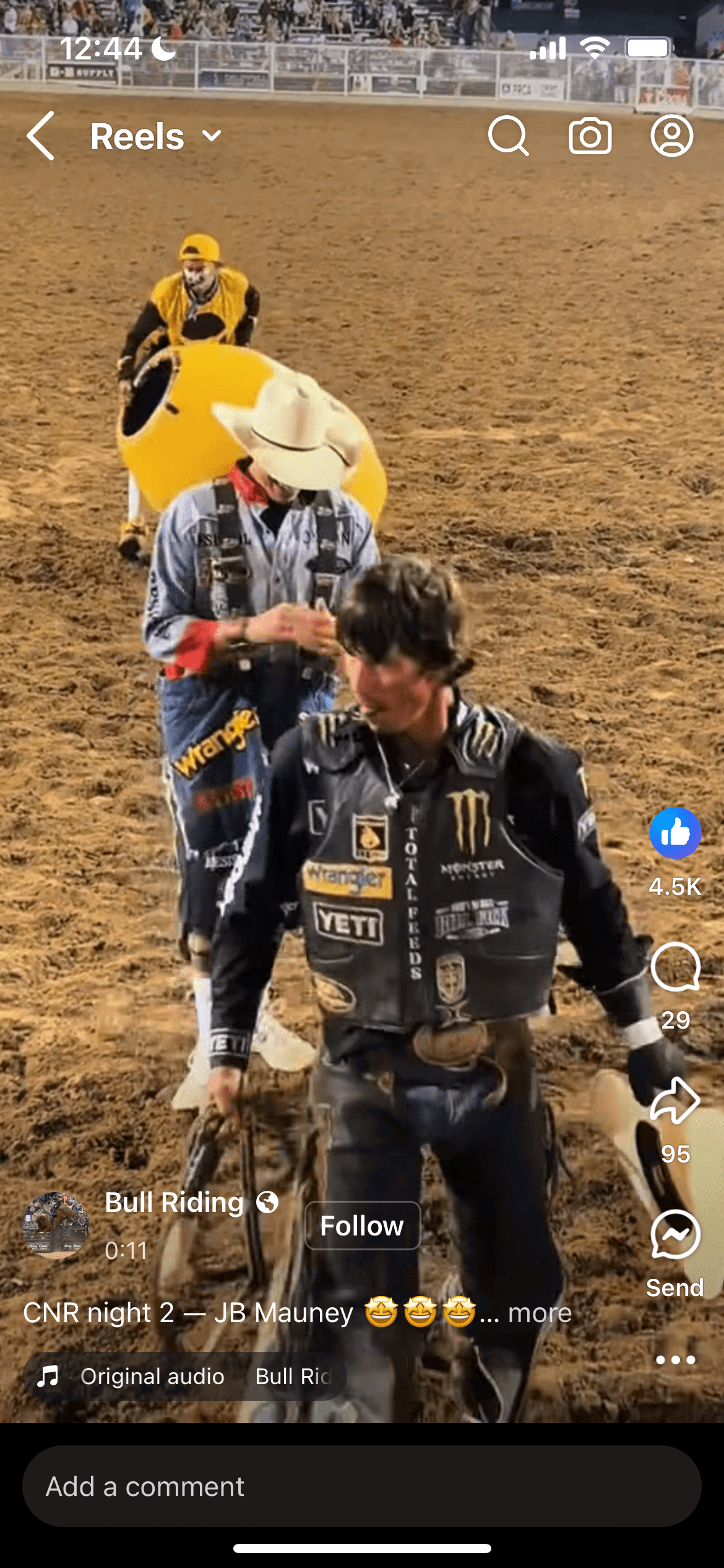 Album by DirtyDaddyFunStuff with the username @DirtyDaddyPorn, who is a verified user,  June 13, 2024 at 6:48 PM and the text says '#Rodeo #sports #leather #cowboys #countryboys #rough'