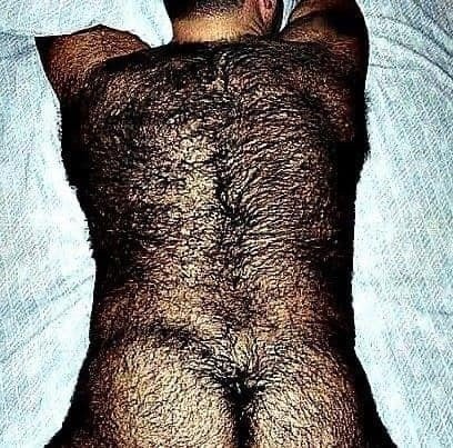 Photo by DirtyDaddyFunStuff with the username @DirtyDaddyPorn, who is a verified user,  February 6, 2024 at 9:06 PM and the text says 'SUPER FUCKING #HAIRY #carpet #werewolf #sexy #furry #fur #manly #hairball'
