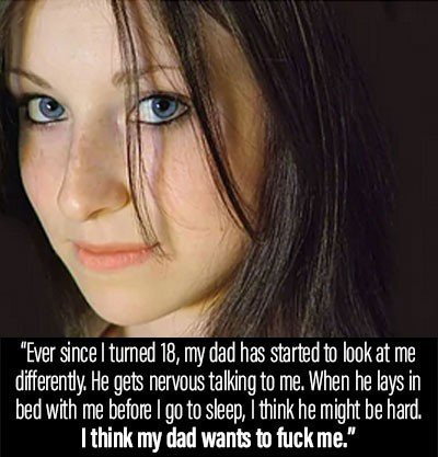Watch the Photo by IWantYouToFuckMyWife with the username @IWantYouToFuckMyWife, who is a verified user, posted on February 7, 2024. The post is about the topic daddaughterlove. and the text says '#dadanddaughter #daddaughterlove #fatherdaughter #brunette #ithinkmydadwantstofuckme #thoseeyesthough #shes18'