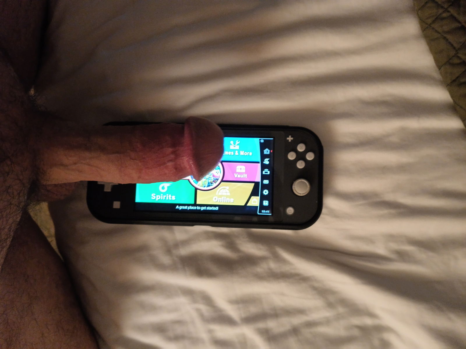 Photo by Notsobig1990 with the username @Notsobig1990, who is a verified user,  December 10, 2023 at 4:02 AM and the text says 'down to play some games with the ladies!'