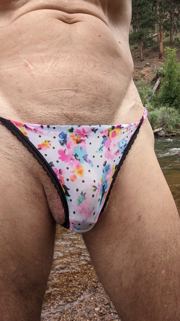 Photo by Pantyman6216 with the username @Pantyman6216, who is a verified user,  August 8, 2024 at 5:34 PM and the text says 'Panty of the day'