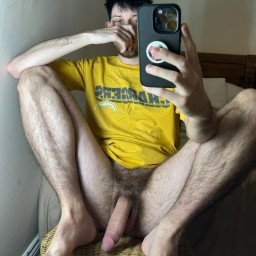 Post by Nickplus33 with the username @Nickplus33, who is a verified user,  March 17, 2024 at 6:12 AM and the text says '#otter  #selfie #hung #massivecock #longdick #schlong  #thickbush #bush #beard #dimple #scruff  #manspread'