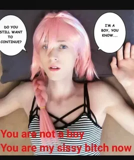 Shared Photo by CockClimber with the username @CockClimber, who is a verified user,  August 21, 2023 at 4:08 AM and the text says 'I'm not a boy, I'm a sissy bitch!'