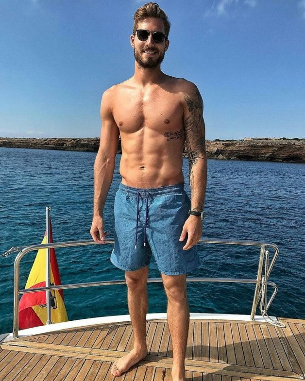 Photo by Harry Buttcrack with the username @hairybuttcrack, who is a verified user,  April 20, 2024 at 9:20 AM and the text says '⚽️💪🔥
#trapp #kevintrapp #soccer #sport #goal #goalkeeper #sexysoccer #hotsoccerplayer #bulge #men #man #male #stud #hunk #hot #hottie #sexy #shirtless #sixpack #fit #abs #muscles #athletic #nipples #legs #calves #thighs #sweat #onfire #handsome..'