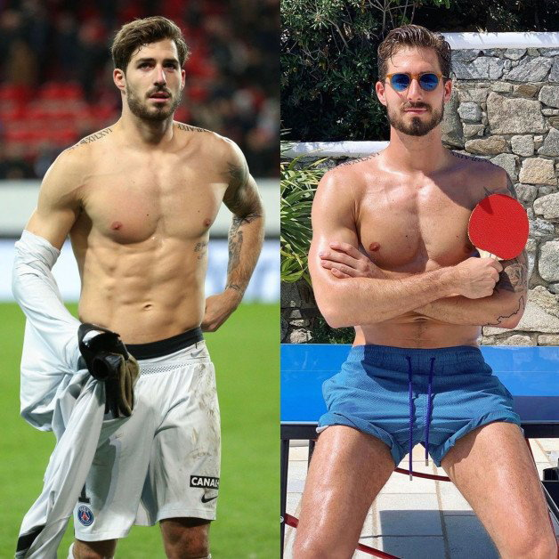 Photo by Harry Buttcrack with the username @hairybuttcrack, who is a verified user,  April 20, 2024 at 8:00 AM and the text says '⚽️💪🔥
#trapp #kevintrapp #soccer #sport #goal #goalkeeper #sexysoccer #hotsoccerplayer #bulge #men #man #male #stud #hunk #hot #hottie #sexy #shirtless #sixpack #fit #abs #muscles #athletic #nipples #legs #calves #thighs #sweat #onfire #handsome..'