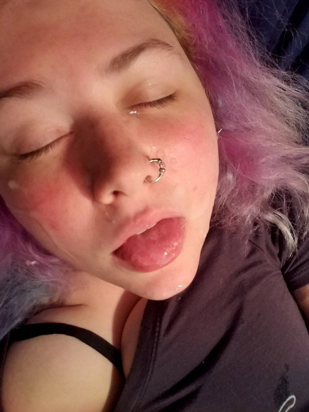 Photo by Alice Rain with the username @ephemeralrain, who is a verified user,  November 23, 2022 at 7:39 PM. The post is about the topic Facial Cumshot