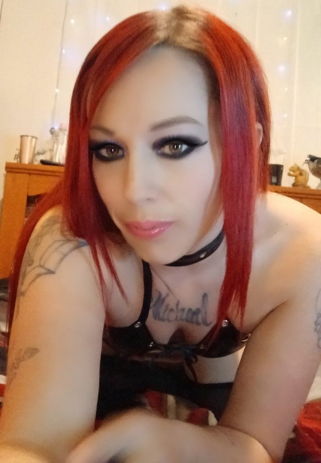 Photo by lilredd2022 with the username @lilredd2022, who is a star user,  February 25, 2024 at 6:04 AM. The post is about the topic Classy Sexy Goth Girls and the text says 'Join me for a naughty ride 
https://onlyfans.com/lilred_2022'