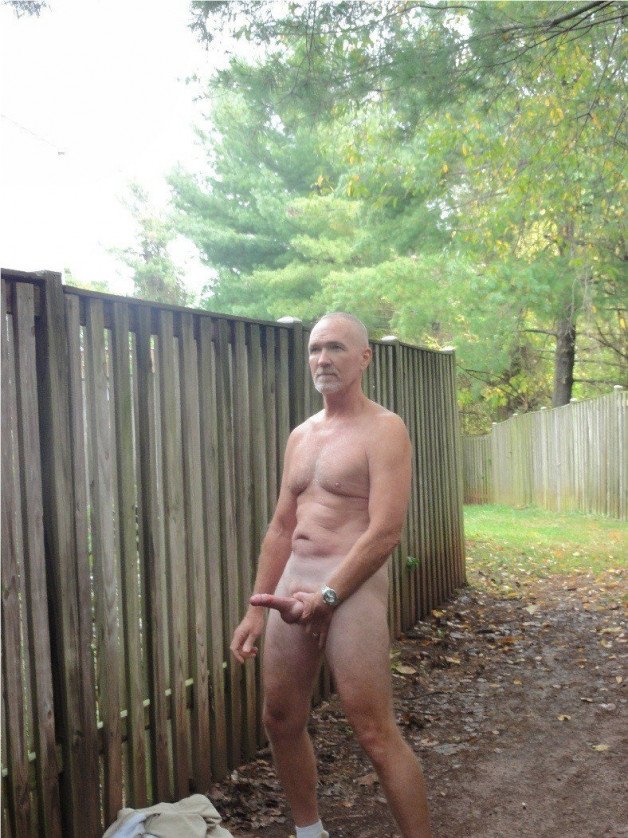 Photo by ExposedJacker2 with the username @ExposedJacker2, who is a verified user,  September 5, 2024 at 3:20 PM. The post is about the topic Outdoor dick and the text says 'Masturbating outdoors at a condo complex in the middle of the day..'