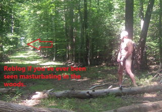 Photo by ExposedJacker2 with the username @ExposedJacker2, who is a verified user,  November 14, 2024 at 3:08 PM. The post is about the topic Gay Exhibitionists and the text says 'I've been spotted jerking off in the park a few times.  In this pic, a fellow hiker saw me totally nude and casually masturbating on a trail'