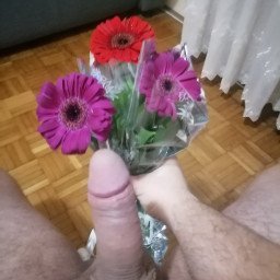 Photo by funtimes with the username @funtimes95, who is a verified user,  March 8, 2024 at 6:15 PM. The post is about the topic Rate my pussy or dick and the text says 'Happy international womans day ladies 🥰 I bring you present ❤️'