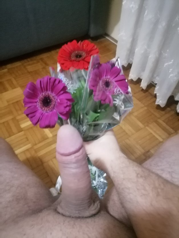Photo by funtimes with the username @funtimes95, who is a verified user,  March 8, 2024 at 6:15 PM. The post is about the topic Rate my pussy or dick and the text says 'Happy international womans day ladies 🥰 I bring you present ❤️'