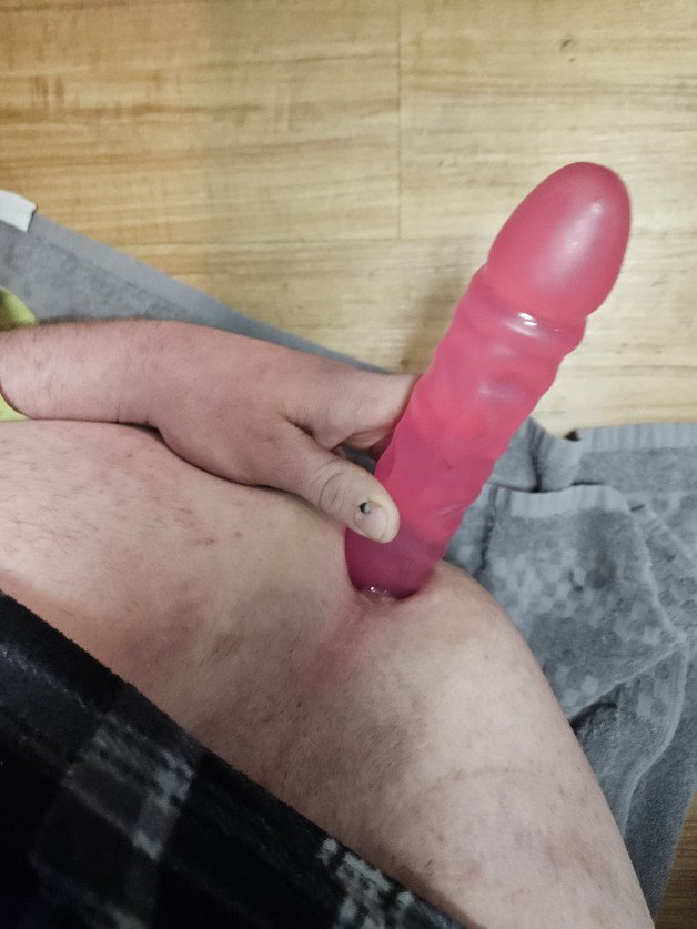 Photo by ChosenFour with the username @Butturinal, who is a verified user,  January 28, 2024 at 11:12 AM. The post is about the topic Sex Toys and the text says 'almost all the way :)'