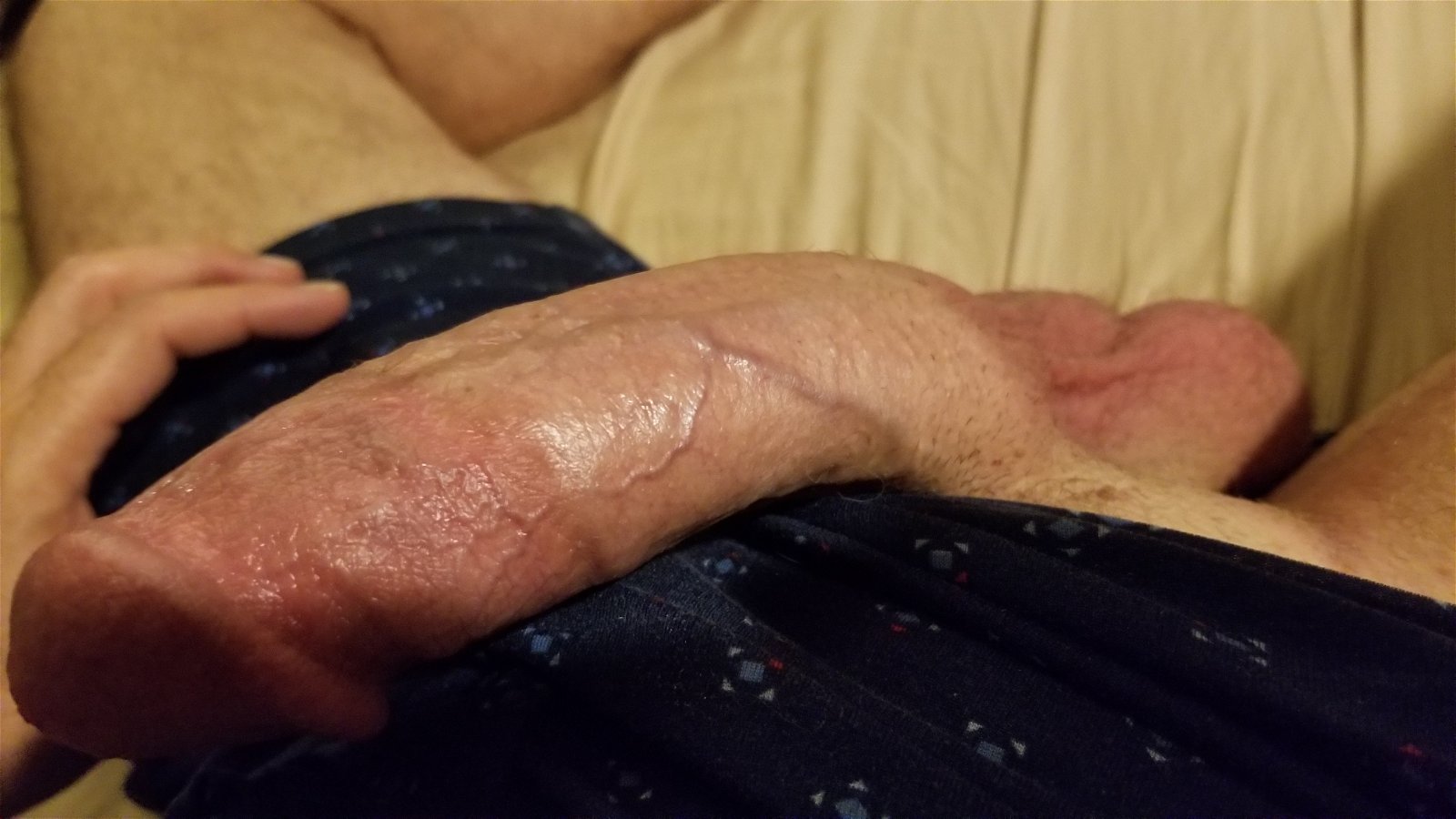 Photo by T.Davis8 with the username @T.Davis8, who is a verified user,  May 7, 2024 at 4:24 AM. The post is about the topic Big Cock Lovers and the text says 'I shot a huge wad of cum tonight!  I was so horny on Sharesome.com! 😈'