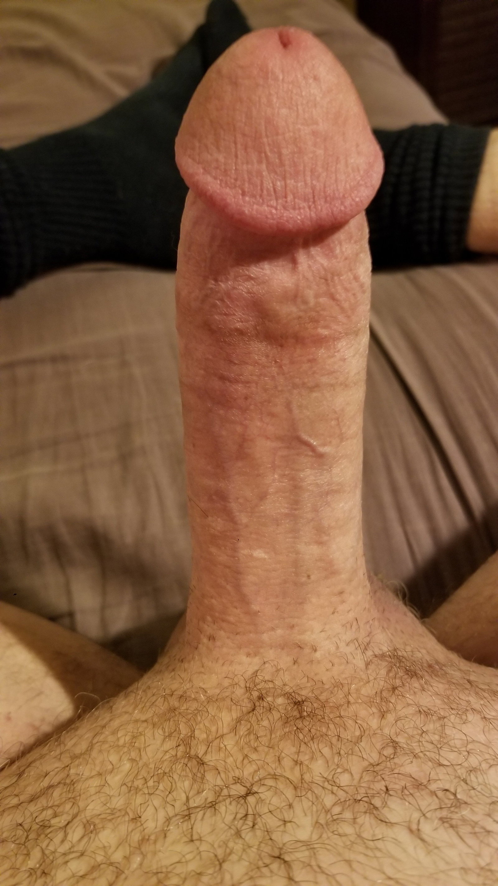 Photo by T.Davis8 with the username @T.Davis8, who is a verified user,  March 19, 2024 at 4:29 AM. The post is about the topic Big dicks and the text says 'My big dick and black socks! 😈'