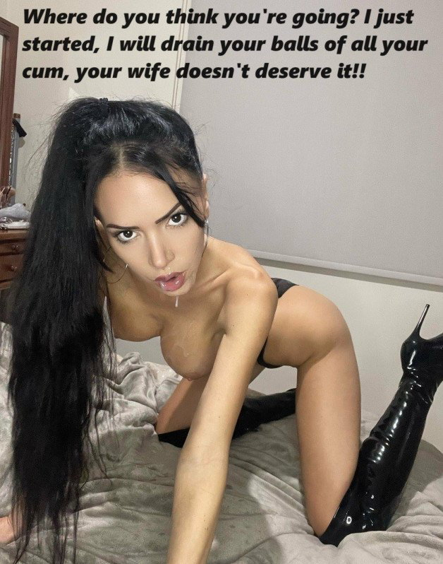 Photo by Lordofsin2 with the username @Lordofsin2, who is a verified user,  February 28, 2024 at 3:28 PM and the text says '#teen #cuckqueen #cumslut #whore'