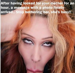 Photo by Lordofsin2 with the username @Lordofsin2, who is a verified user,  April 8, 2024 at 5:27 AM and the text says '#mom #bully #slut #blowjob'