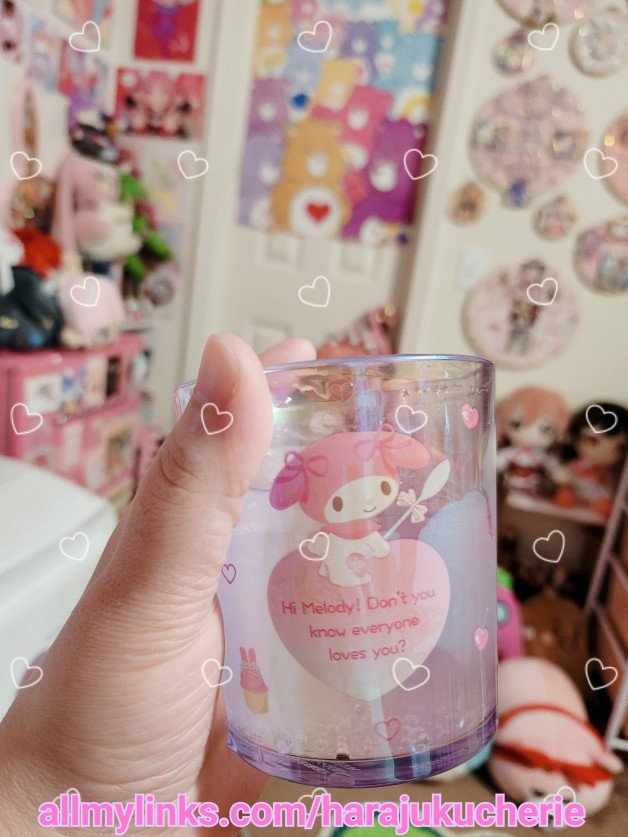 Photo by harajukucherie with the username @harajukucherie, who is a star user,  January 15, 2024 at 10:13 AM and the text says 'I collect cute stuff as one of my hobbies! 🥰💕'