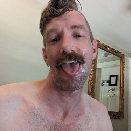 Photo by RandyRion with the username @RandyRion, who is a verified user,  January 28, 2024 at 5:14 AM. The post is about the topic Gay Facials and the text says 'a delicious reward, mmmmm...'