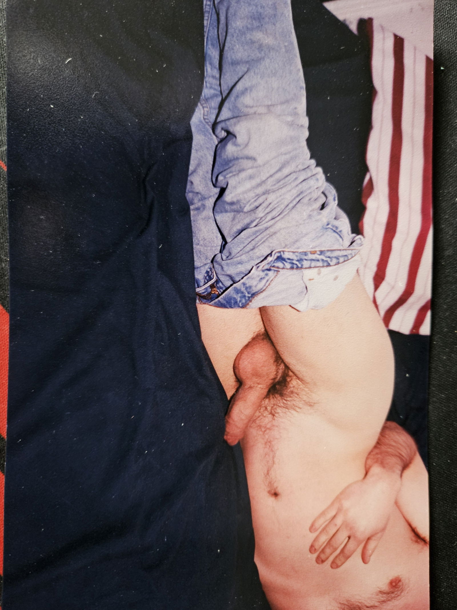 Album by RedDragon67 with the username @RedDragon67, who is a verified user,  October 27, 2024 at 6:16 PM and the text says '#vintage pics of me from 20 - 30 years ago'