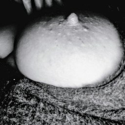 Photo by DrippingwetBrownSugr with the username @DrippingwetBrownSugr, who is a verified user,  January 27, 2024 at 3:53 AM. The post is about the topic Cum On Tits and the text says 'Pinch my nipple please... or bite it. What would you do?'