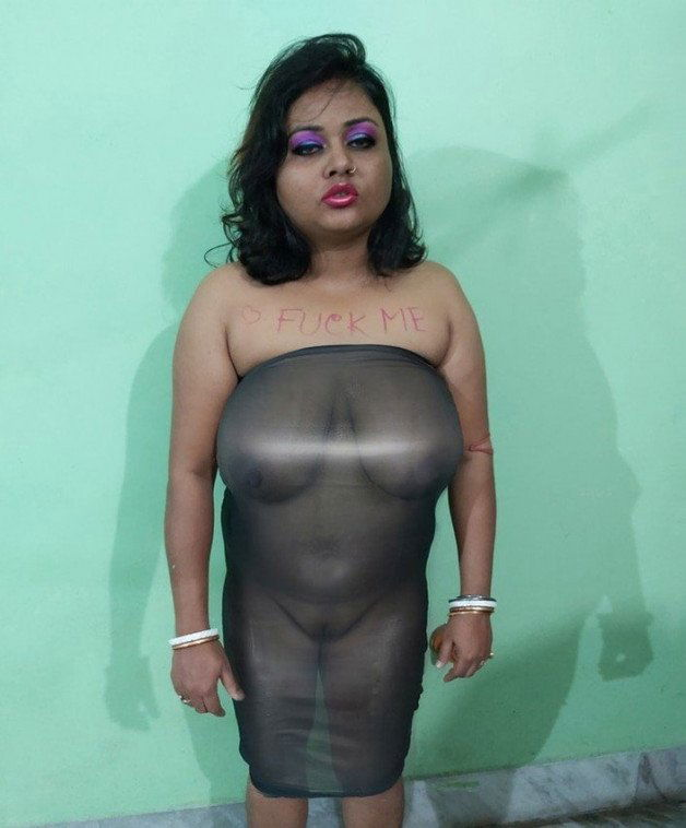 Watch the Photo by Rupali Boudi with the username @RupaliBoudi, who is a star user, posted on February 26, 2024. The post is about the topic MILF. and the text says 'Desi Whore Wife Rupali showing Big Boobs and Wet Pussy through tight Transparent Dirty Dress before getting Fucked by two bulls in hotel Exposed🫦

Fuck my Wet Pussy💦

Like, Share, Comment to make Make me a Famous Web Slut💦🤩

#Desi #Indian #Slut..'