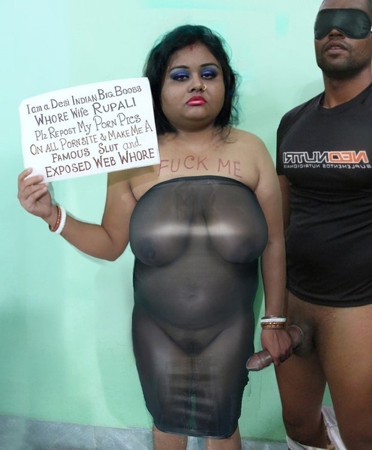 Photo by Rupali Boudi with the username @RupaliBoudi, who is a star user,  May 8, 2024 at 1:29 PM. The post is about the topic Nasty Sluts & Whores and the text says 'Desi Big Boobs Bengali Whore Wife Rupali Boudi with her Slutty Face Posing in Dirty Transparent Dress Showing Big Boobs and Wet Pussy Exposed to become a Famous Web Whore 🫦

Fuck my Wet Pussy💦

Like, Share, Comment to make Make me a Famous Web..'