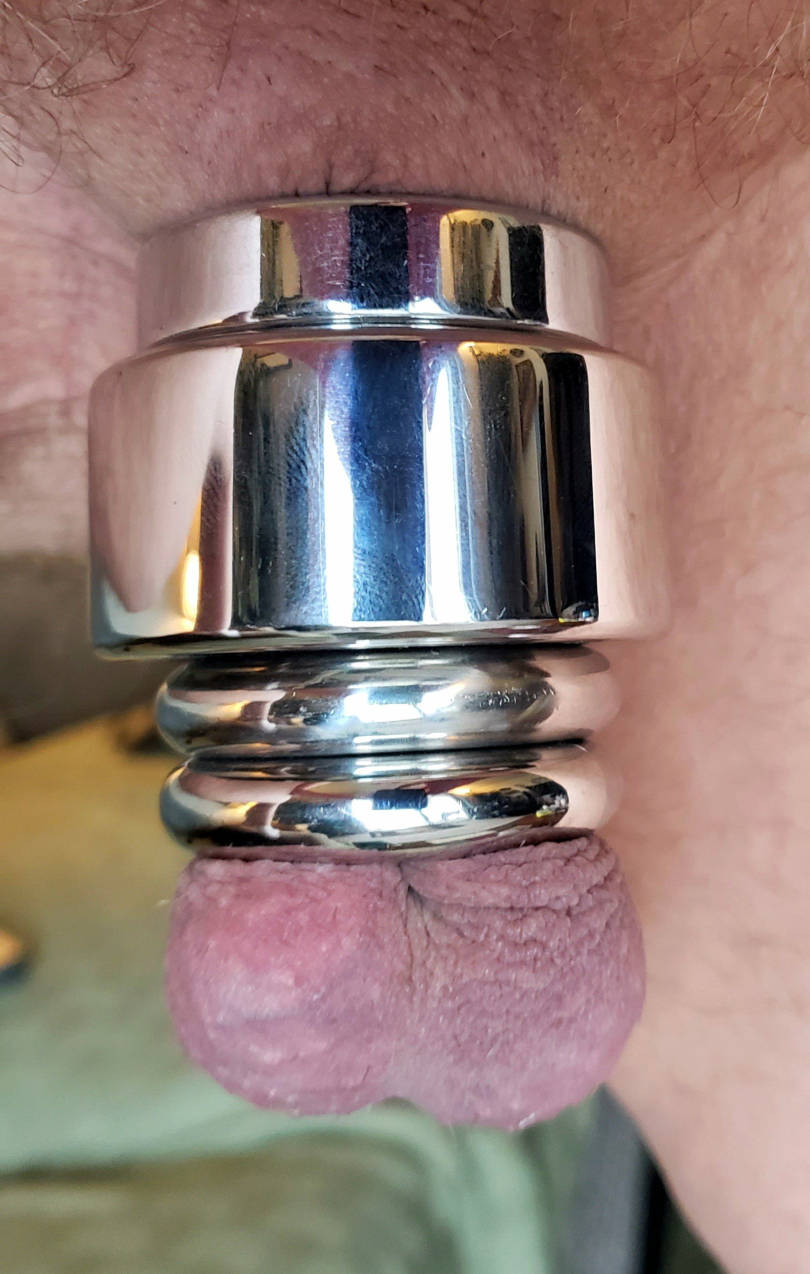 Photo by BearCub & Redwolf with the username @BearCub36, who is a verified user,  April 10, 2024 at 7:53 PM. The post is about the topic Cock Lust and the text says 'BearCub, tucked and locked...
#gay #bearcub36 #cock #balls #dickless #stretched #tucked'