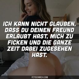 Photo by FetischNr24 - Mrs Emily with the username @FetischNr24, who is a brand user,  March 26, 2024 at 5:50 PM. The post is about the topic Cuckold Captions and the text says 'Das sie es überhaupt bemerkt hat...

#caption #cuckold #german #deutsch'