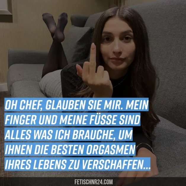 Photo by FetischNr24 - Mrs Emily with the username @FetischNr24, who is a brand user,  April 25, 2024 at 4:50 PM. The post is about the topic Cuckold Captions and the text says 'Erst eine Woche da und schon nimmt die neue Azubine die Zügel in ihre Hand.

#cuckold #caption #german #deutsch'