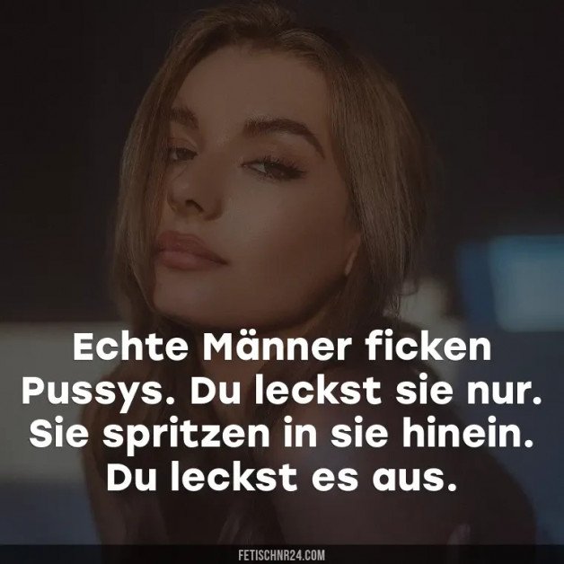 Photo by FetischNr24 - Mrs Emily with the username @FetischNr24, who is a brand user,  October 20, 2024 at 8:51 AM. The post is about the topic Cuckold Captions and the text says 'So und nicht anders...

#cuckold #captions #deutsch'