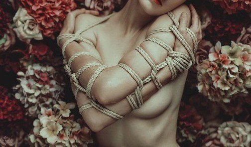 Photo by Deepinmymindxxx with the username @Deepinmymindxxx, who is a verified user,  January 24, 2019 at 5:18 PM. The post is about the topic Art Porn and the text says '#Shibari . #Art of #sex '